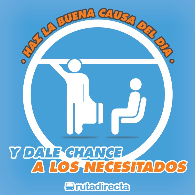 Si tu destino es en corto, ¡cede tu asiento a quién lo necesite más! Diseña rutas eficientes con nuestra aplicación.