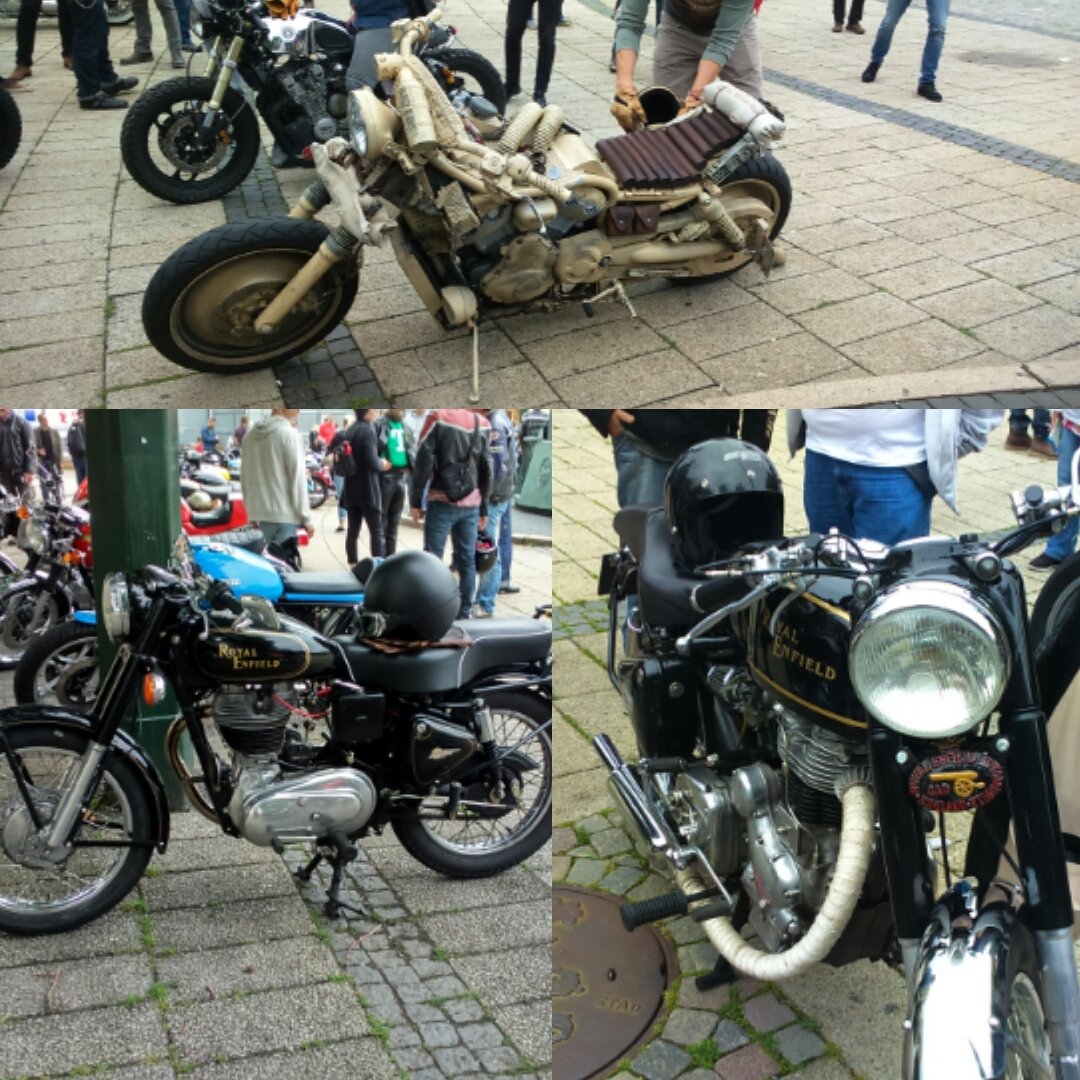 David10Sparks's tweet photo. @guymartinracing thought the big man would enjoy these pics from mods rockers meet in Malmo today #RoyalEnfield https://t.co/wvB9UHcoWw
