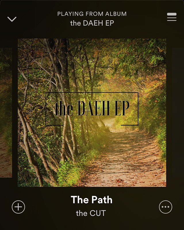 wetheCUT's tweet photo. If you haven't gotten a chance, go check out the DAEH EP today! Listen on Spotify and buy on bandcamp or iTunes https://t.co/GrxiGVu0xj