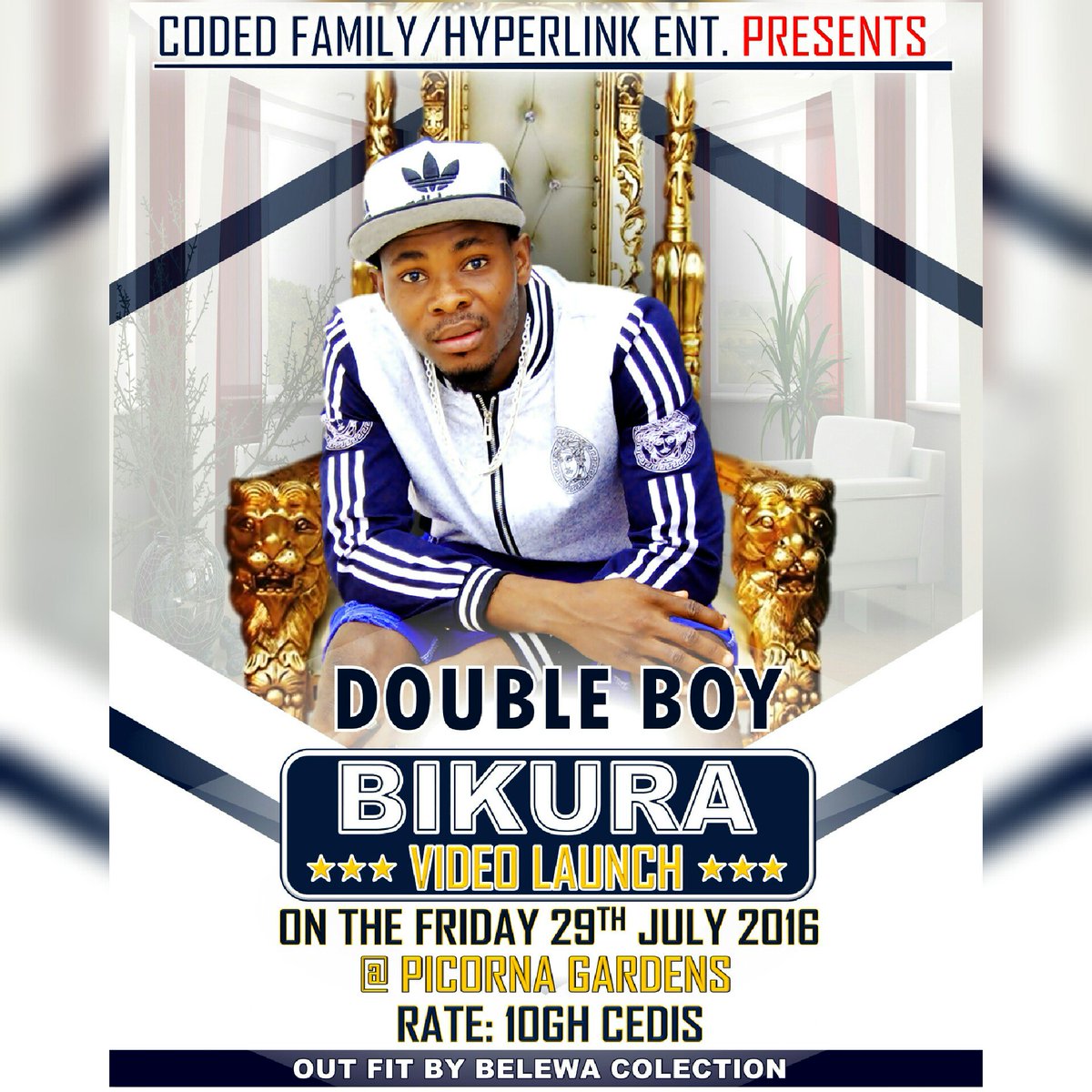 ARNOLDMASHUD's tweet photo. #DoubleBoy #Bikura video launch on #29thJuly2016. See ya! @HyperLinkGH @ThisIsMohammed @thisisNURU @AbdulDahim https://t.co/rUmyexxFW7
