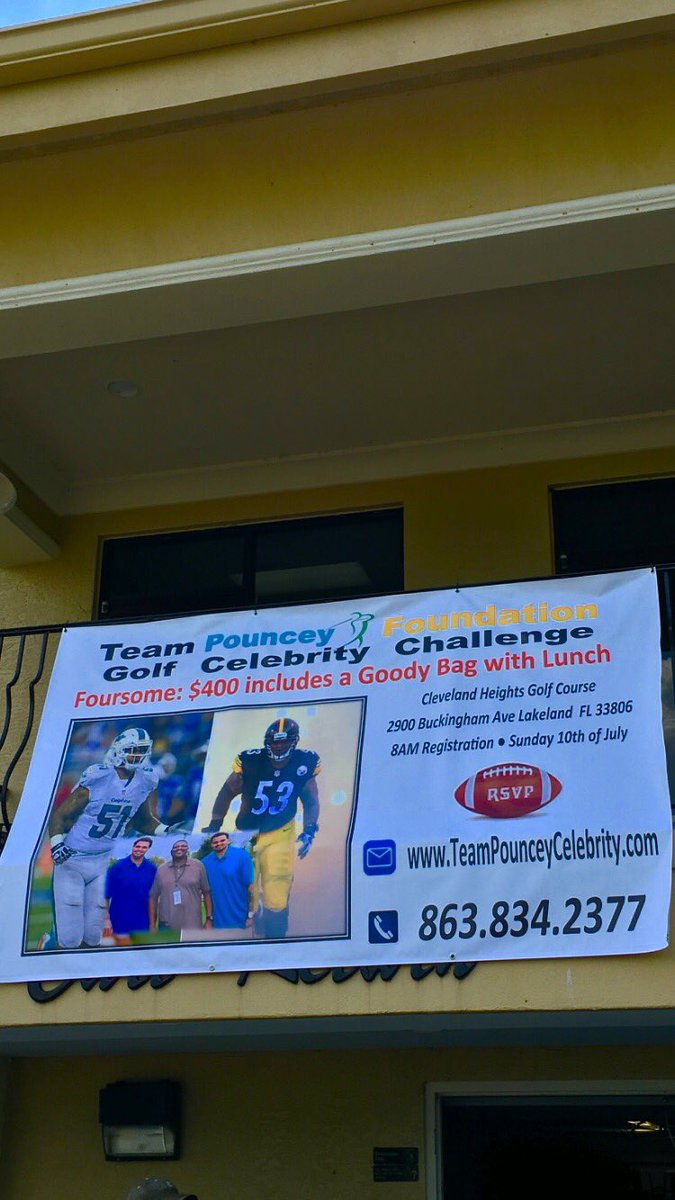 GoodSportsSoFla's tweet photo. We are in Lakeland this weekend supporting #TeamPouncey Foundation. https://t.co/uzudJ8zlIj