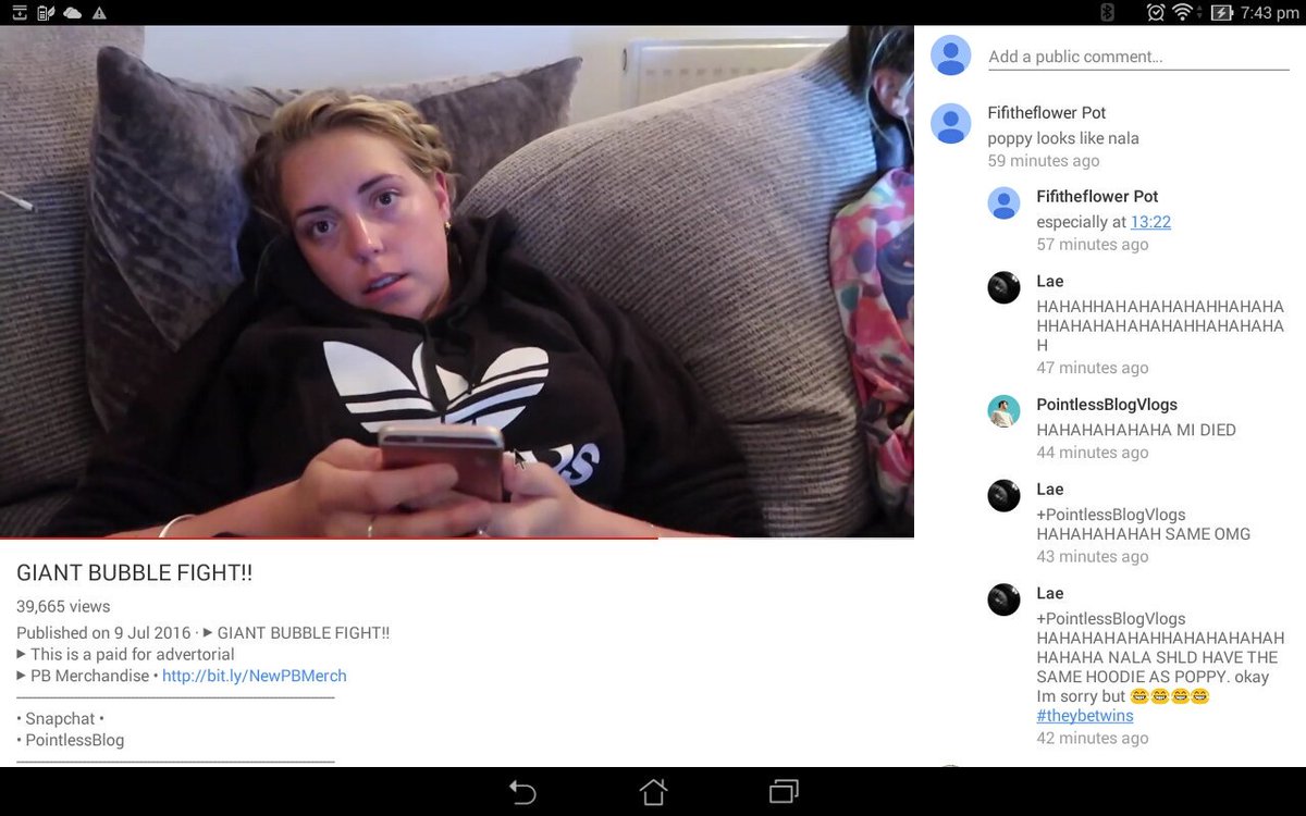 d4e040f3fecc48c's tweet image. omg i made @PointlessBlog laugh. im officially famous