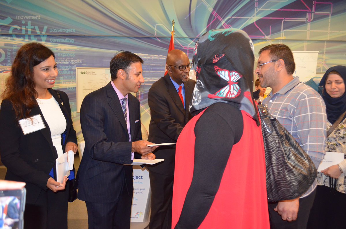 TorontoPearson's tweet photo. We're proud #PropellerProjectYYZ Syrian Transit Pass Program provides newcomers easy access to essential programs. https://t.co/j5BLvlUBeQ