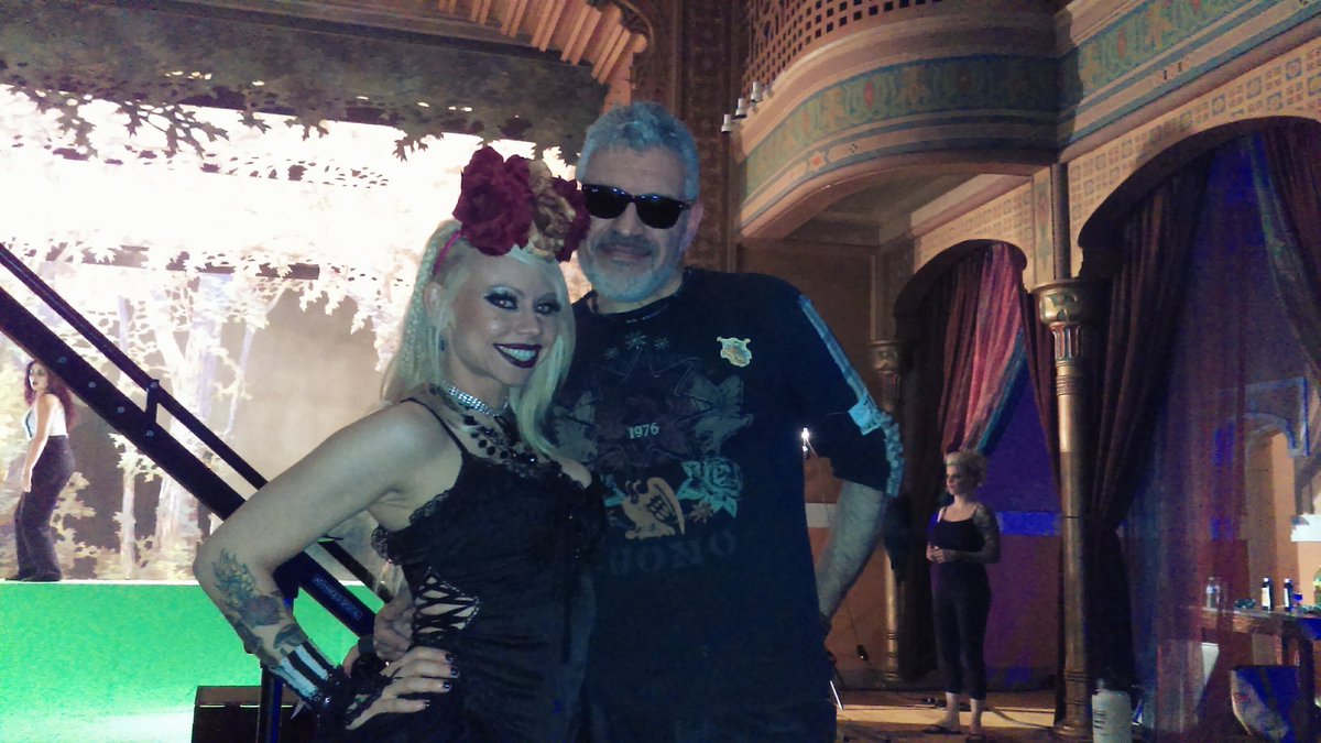 aeonmonster's tweet photo. Honored to work with such talented creative people. The awesome- @Dennydenn #circuslife #musicvideo #film <3 https://t.co/lN0gPA7tkE