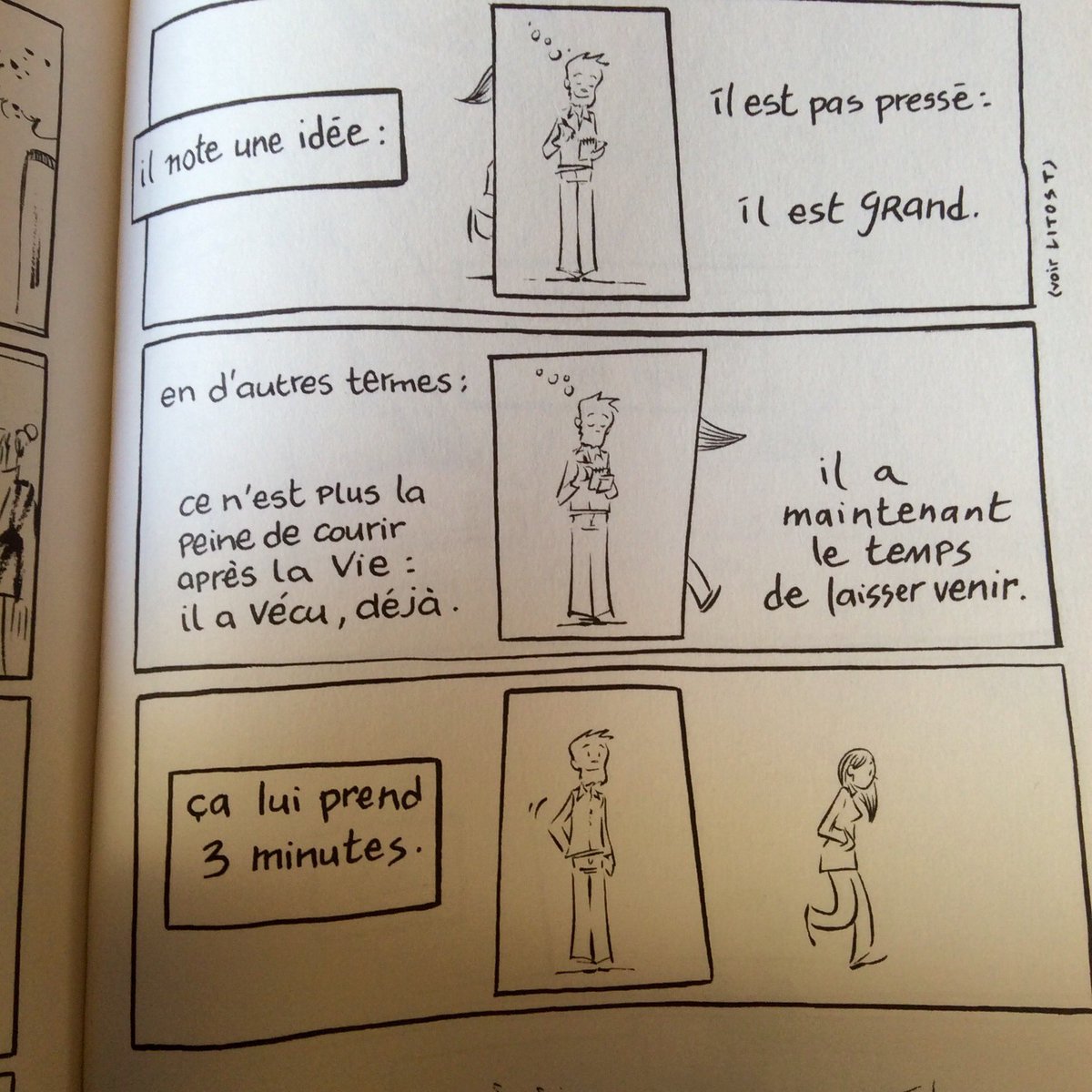 631_Archi's tweet photo. Joli trait pour une jolie découverte #BD
'' trois minutes '' de #Domas
@boiteabulles #bdweekend https://t.co/xsxgNeVEZA