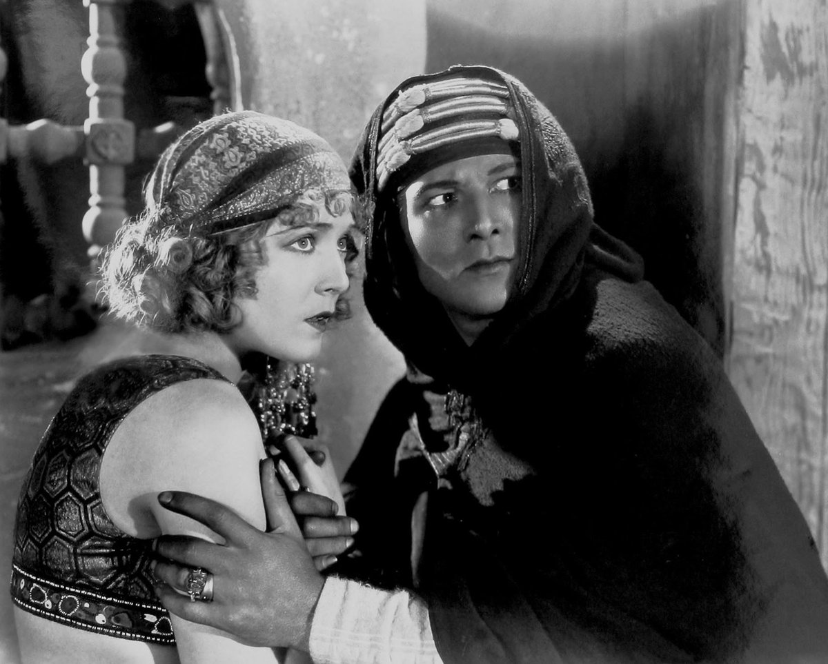 Productions4F's tweet photo. #releasedtoday #premiere 1926 Son of the Sheik stars Rudolph Valentino &amp; Vilma Banky #silentfilm #drama #romance https://t.co/0RZQdODSnV