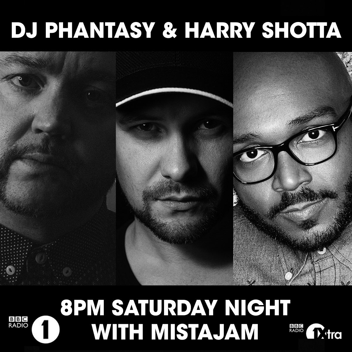 FIVE MINUTES till <a href="/djphantasy/">DJ PHANTASY ⭐️⭐️</a> &amp; <a href="/HarryShotta/">Harry Shotta</a> go in on Radio 1 with <a href="/mistajam/">mistajam</a>