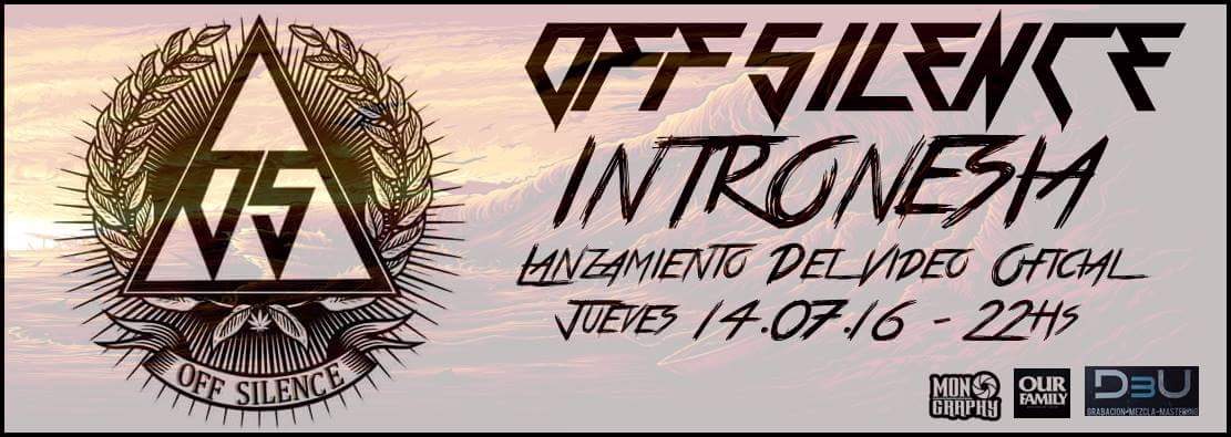 offsilence_band's tweet photo. Jueves 14-07 presentaciΓ³n oficial de #Intronesia .
#OffSilence #Banda
Busca el evento x :
https://t.co/v3KpEuVqPt https://t.co/4x05YIG1h0