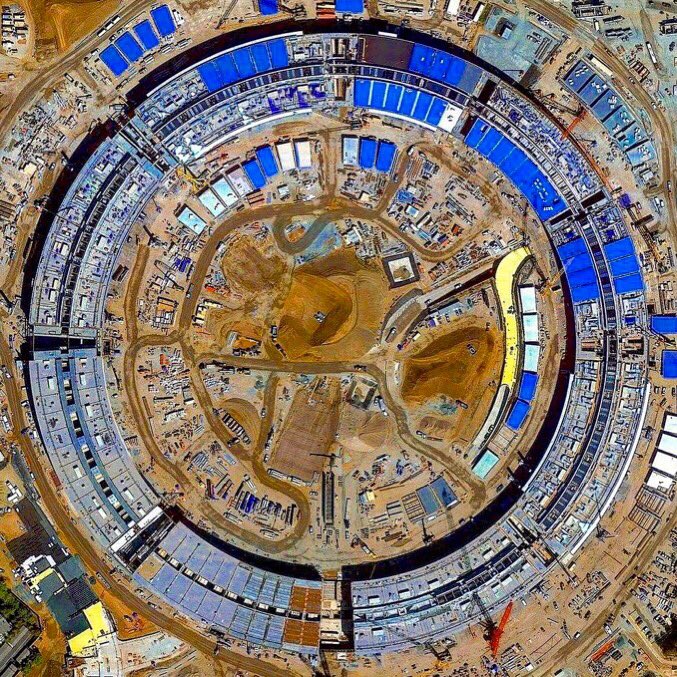 OsirisLabs's tweet image. New #Apple Campus, #Cupertino, #California, #USA — 2015 | #EarthFromSpace #SatelliteImage