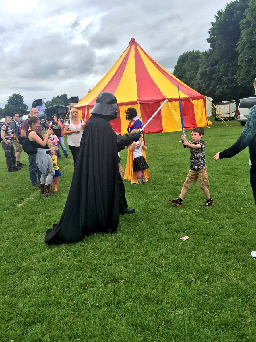 BeURguest's tweet photo. A battle with this young Jedi! @corbridgefest #corbridgefestival #beyourguest https://t.co/1U9nM5CArj