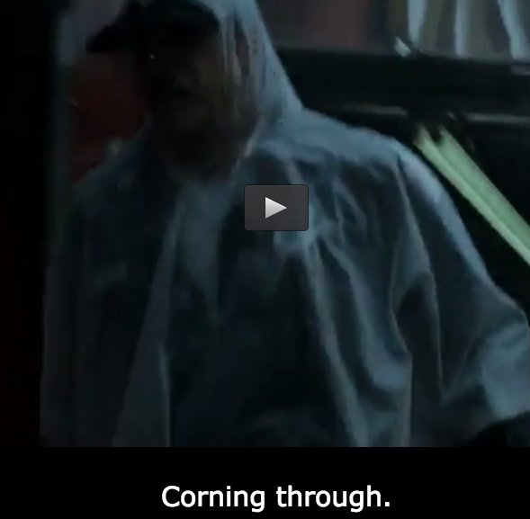 Traxxhound's tweet image. "corning through" #subtitleerrors