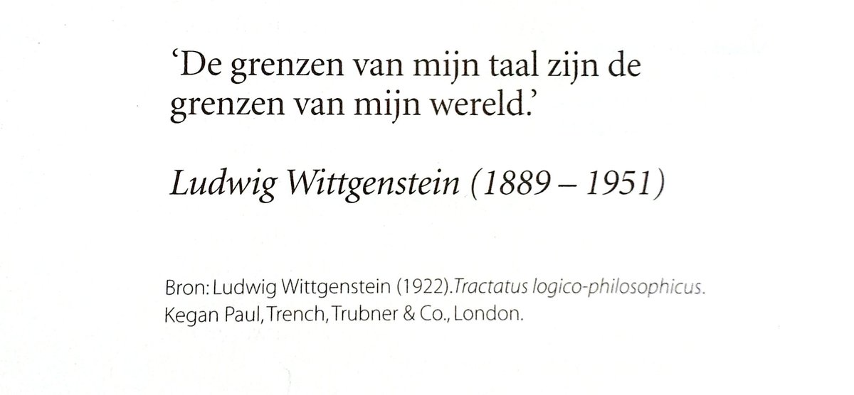 Vandaag een uitspraak van Ludwig Wittgenstein met toelichting Maaike Dalhuisen in de <a href="/Bildungkalender/">Bildungkalender</a> <a href="/CEDgroep/">CED-Groep</a>