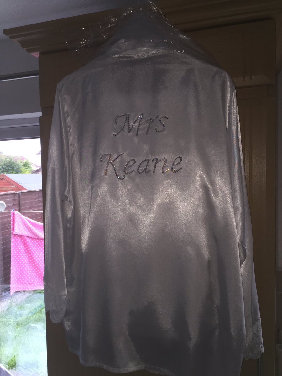 Personalised pj's for the bride #weddingplanning #weddingplanners #wedding