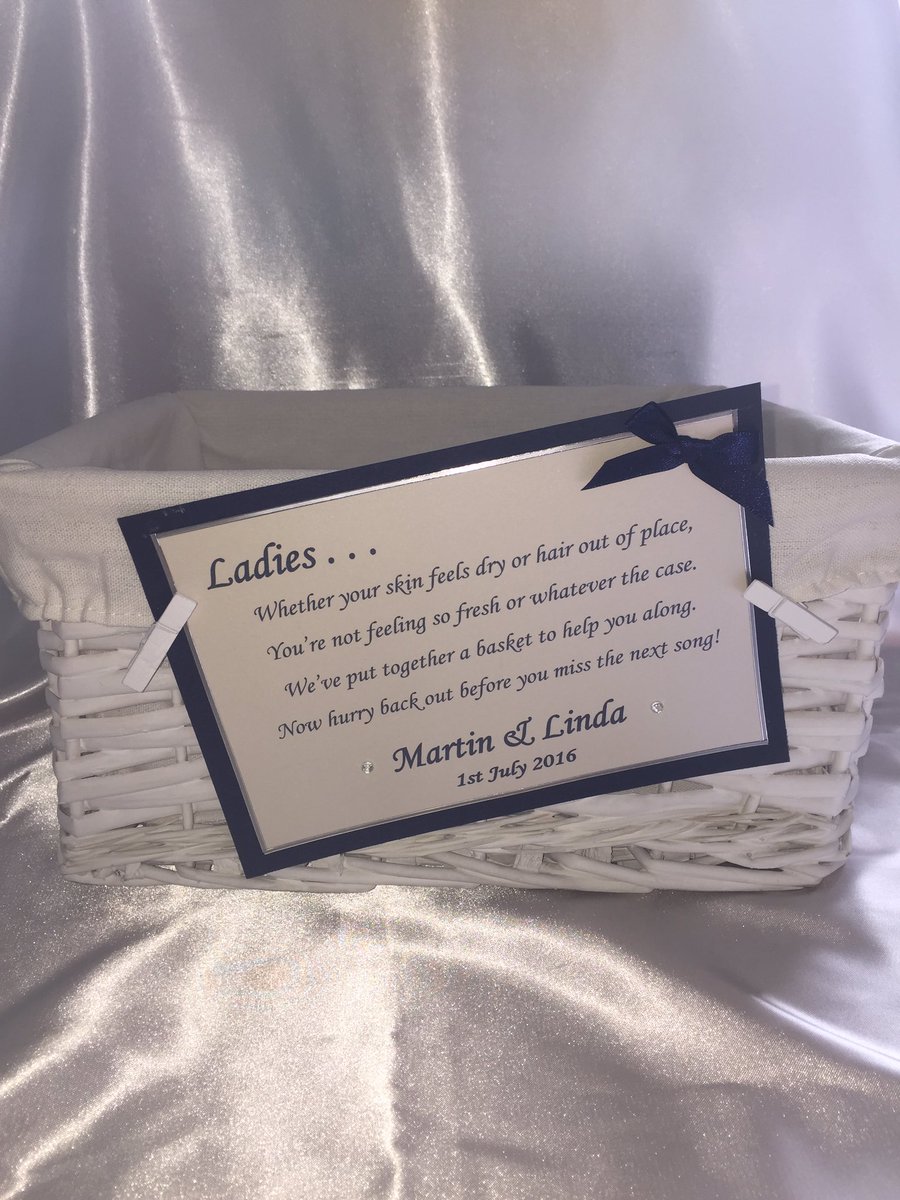 Toiletries basket #weddingplanning #weddingplanners #wedding