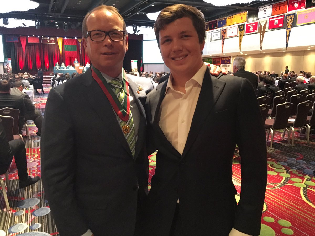 PhiKappaPsi's tweet photo. We thank @SWGPNoble for his tireless dedication and service to the Fraternity for the past 8 years. #PhiPsiGAC https://t.co/uJn6kfZ2Rq