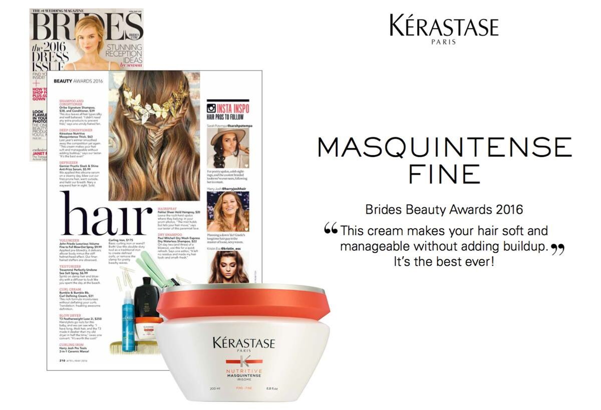 H2OSalonNS's tweet photo. Calling all BRIDES!!! #Kérastase Masquintense Fine is a MUST-HAVE! https://t.co/jffTnR3AVY