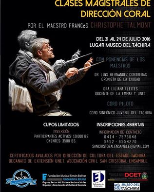 jesusvilla_18's tweet photo. Pronto! Curso de dirección dictado por @talmontch organizado por @SNCEnsamble. Detalles en la imagen. Pendientes! https://t.co/jYn21oasQ1