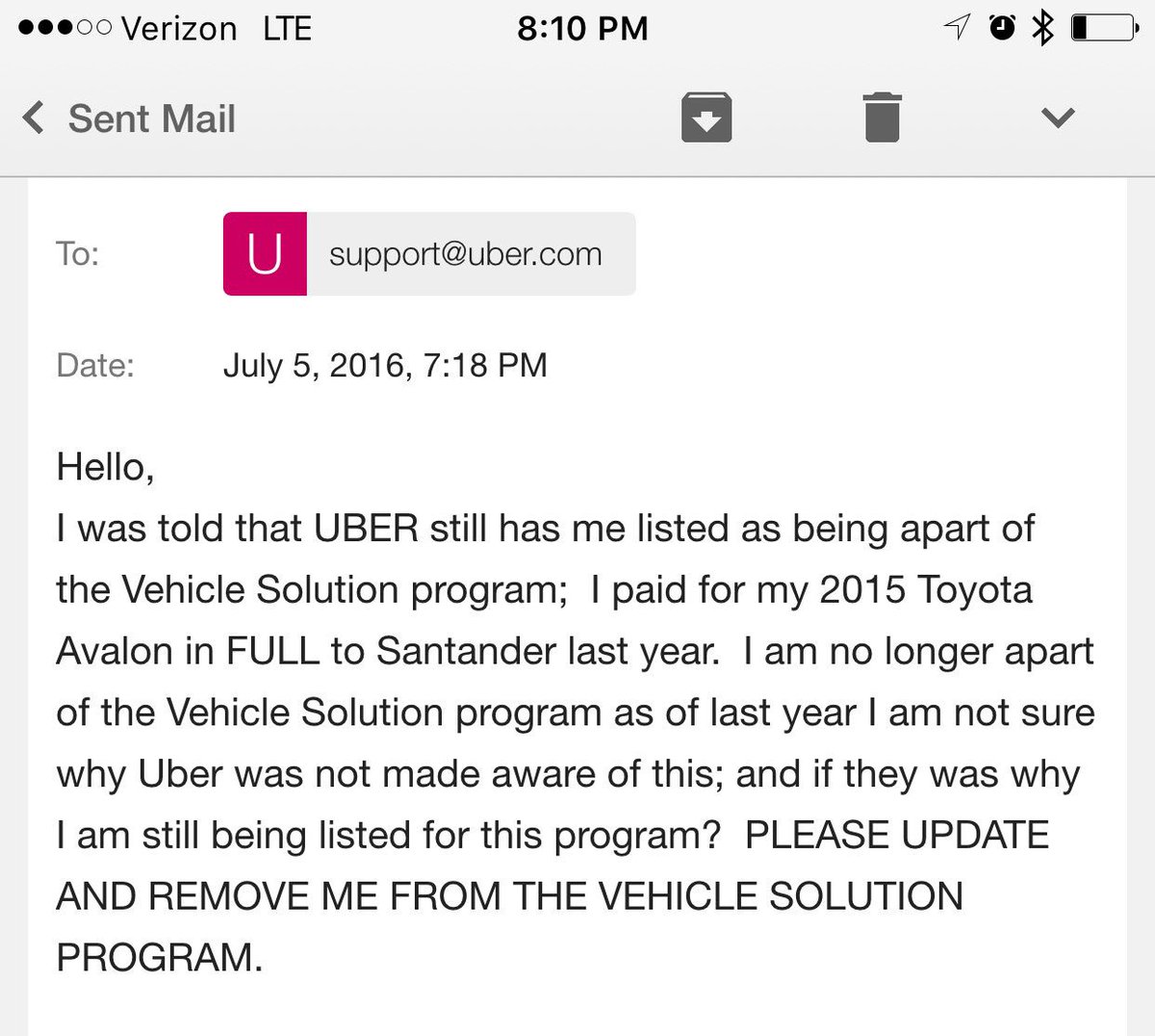 Uber_TheLincUp's tweet photo. @Uber @Uber_DC @Uber_Support can someone please give me a status on this as I sent this out several days ago. Thx https://t.co/OPt5OlBR1D