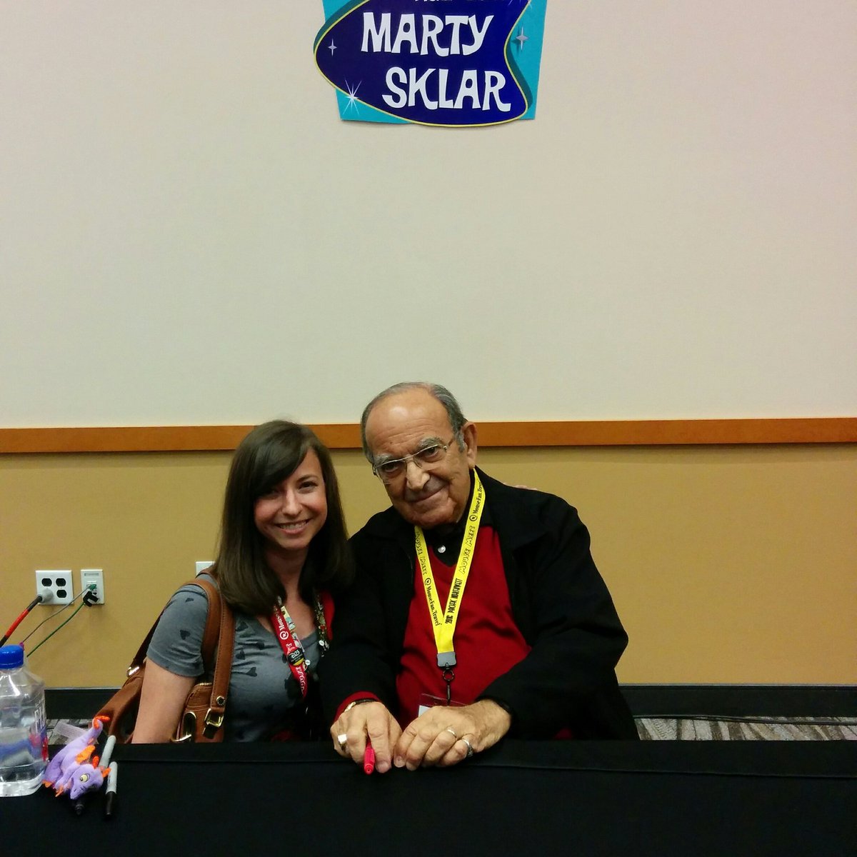 DivineDisney's tweet image. Marty Sklar a true #Disney treasure! Shares same optimism as Walt &amp;amp; brought so much joy to the world #pnwmousemeet