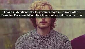 MoreMerlinnow's tweet image. "I hear his hair's insured for $10,000" 
sorry 'bout that Mean girls reference lol! ... tsu.co/MoreMerlin/130…