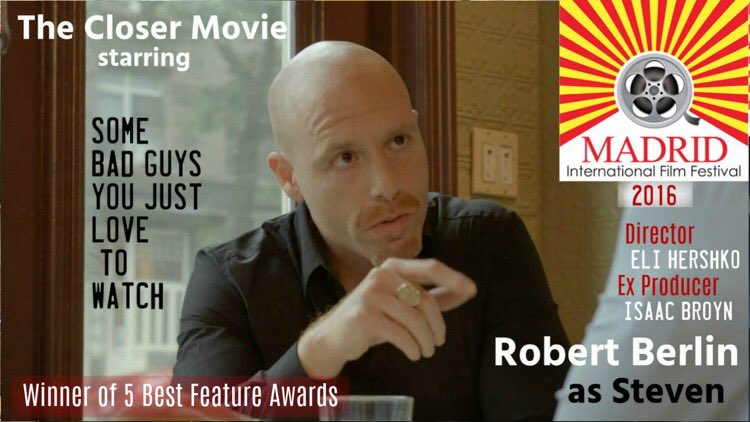 Once again we have a winner with <a href="/theclosermovie/">The Closer Movie</a> Taking home their 6th BEST FEATURE award at #Madrid #filmfestival