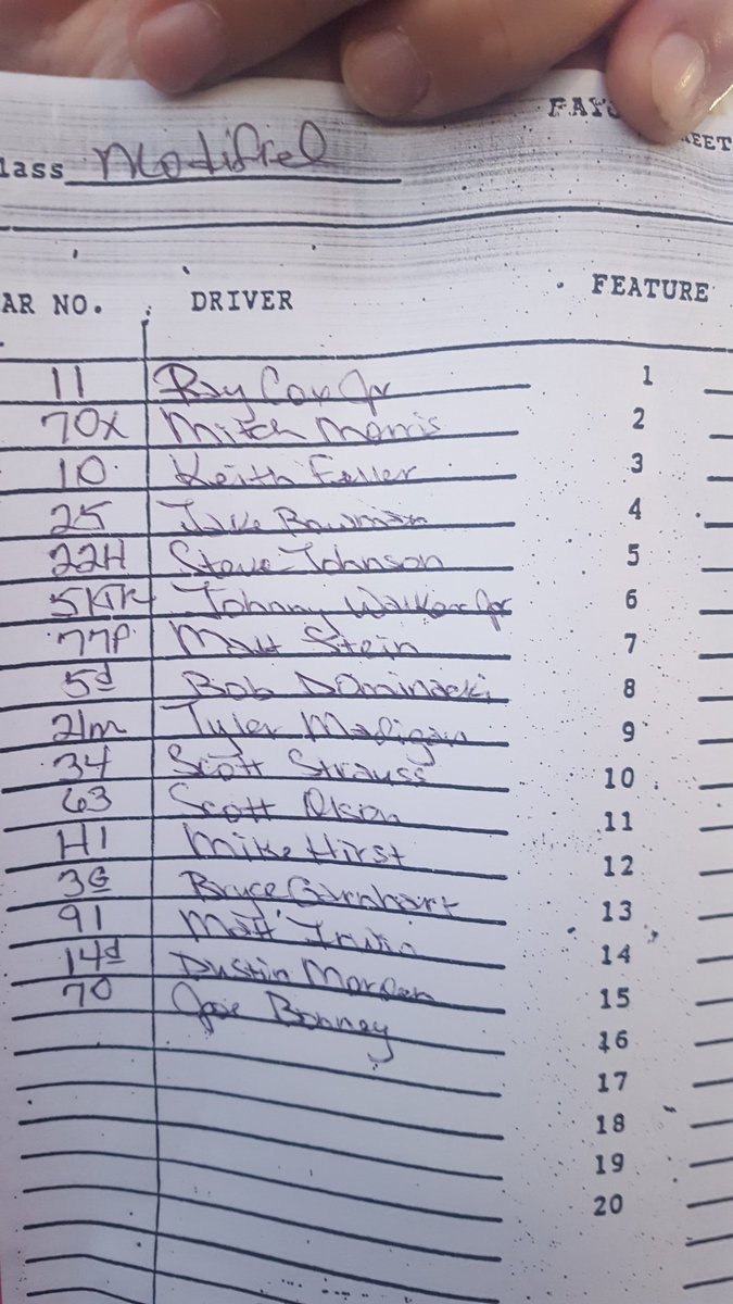 Ray Cox Jr. Wins an exciting #imca mod feature.