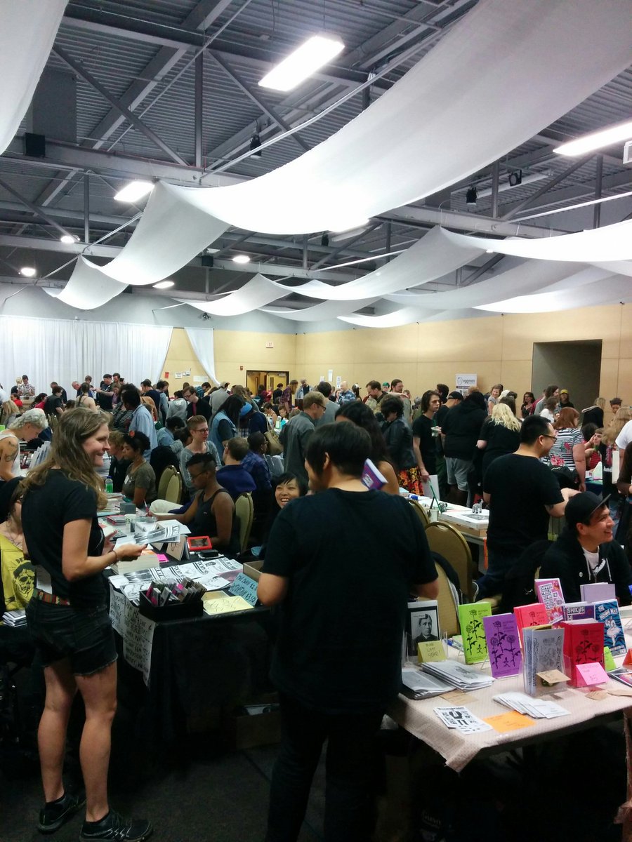 NoodleMania's tweet photo. "Oh, I should buy this zine and shove it down a white person's throat!!"-overheard at #PZS2016 https://t.co/OIyTIiJhKG