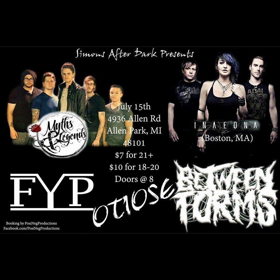 otioseband's tweet photo. This is Happening Friday! Come on by #Downriver #MetroDetroit #SimonsAfterDark #Otioseband #Groovemetal #Duckcore https://t.co/jpMyu4DywY