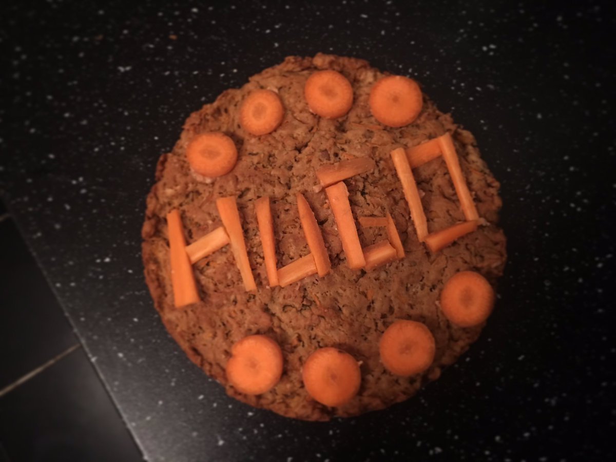 jlwilliamsss's tweet photo. It's my dogs birthday tomorrow so I made him a doggy birthday cake, yay, happy almost 1st birthday Hugo 💞🎉🙈 #pug https://t.co/fiOIup6eqy
