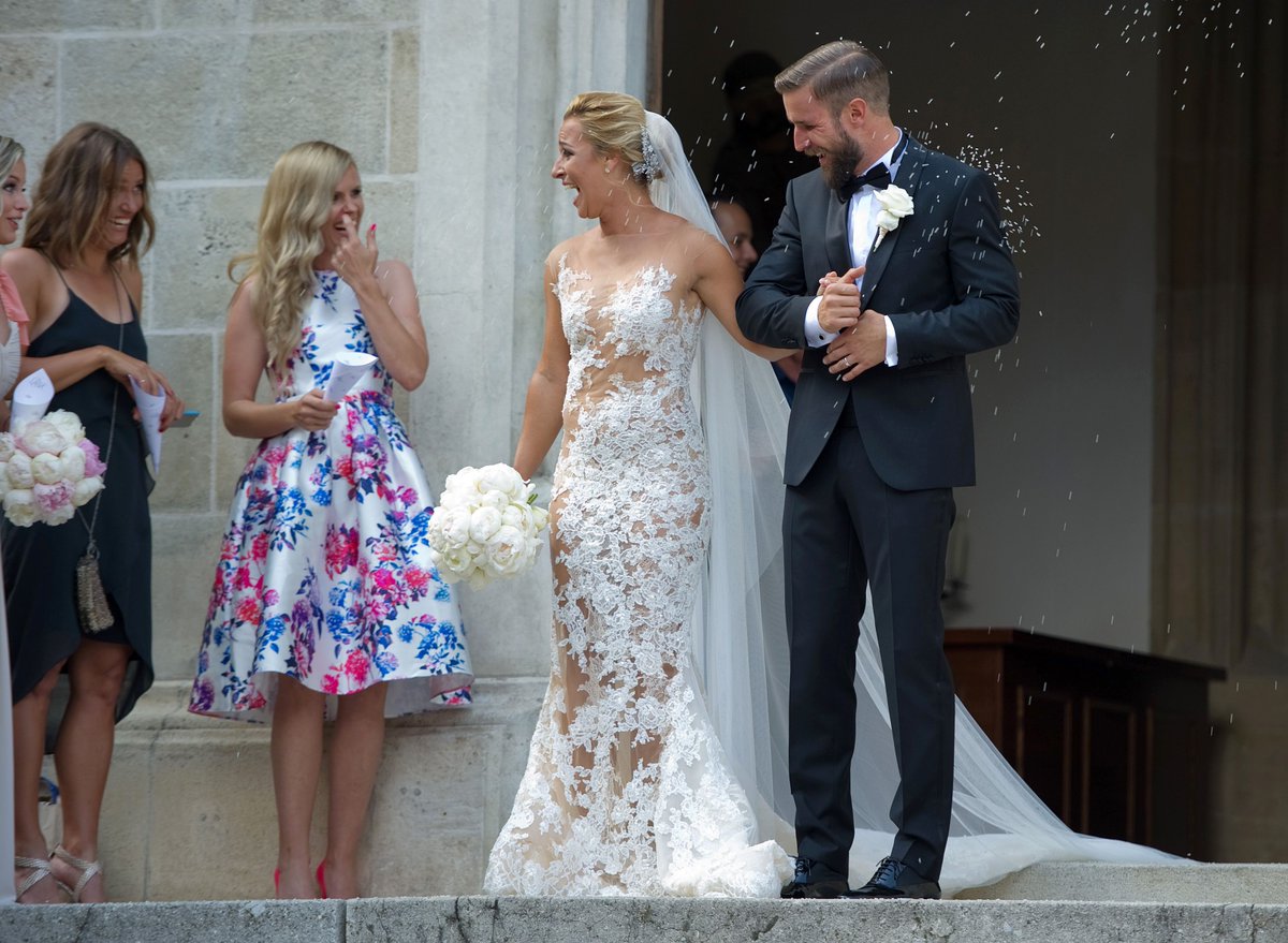 Tennis player Dominika Cibulkova gets married | REAL BRIDES ...