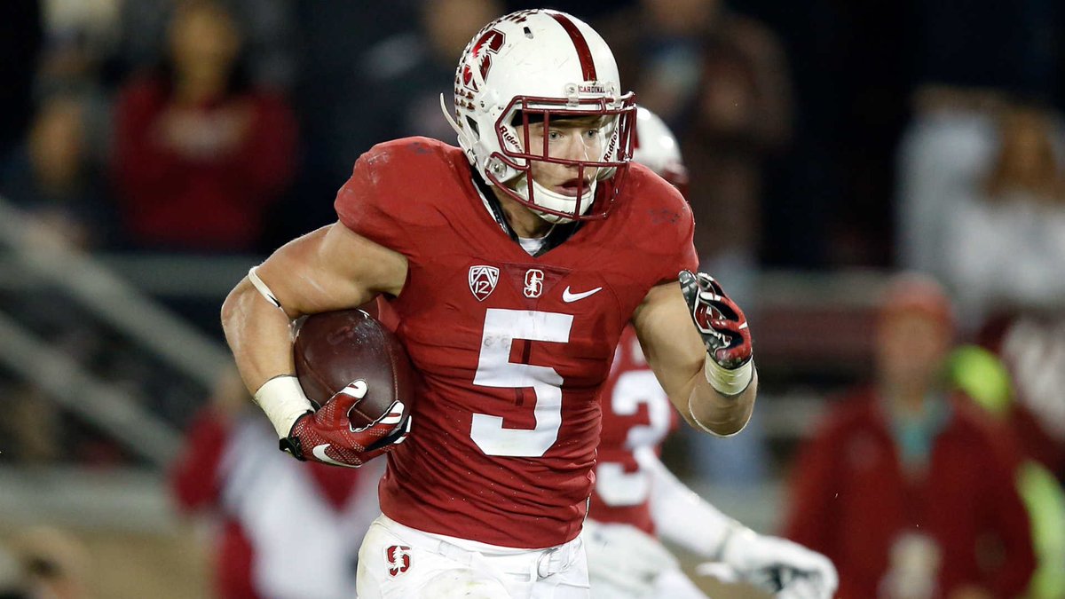 bleechr's tweet photo. Which RB is more likely to win the Heisman Trophy in 2016?

RT for Dalvin Cook

LIKE for Christian McCaffrey https://t.co/vasXwjc54x