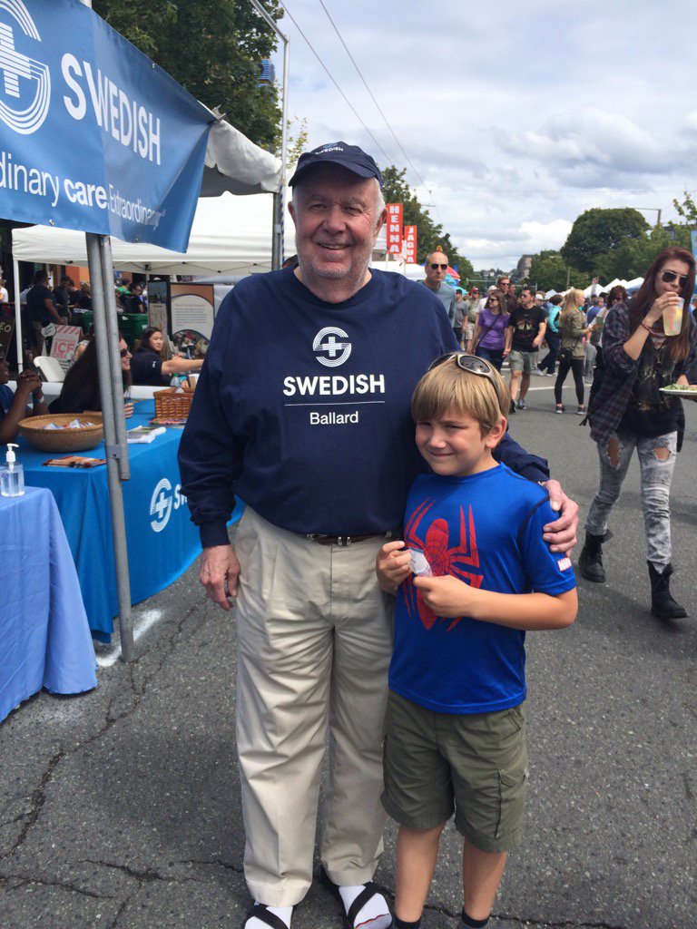 SherryElane's tweet photo. Our Ned Flohr long time board member, community leaders and friend of Swedish Ballard https://t.co/8Hx1xhvT19