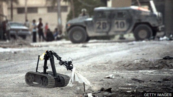 El robot de guerra que usó la policía de #Dallas para abatir al hombre que mató a 5 policías bbc.in/29pBWk7