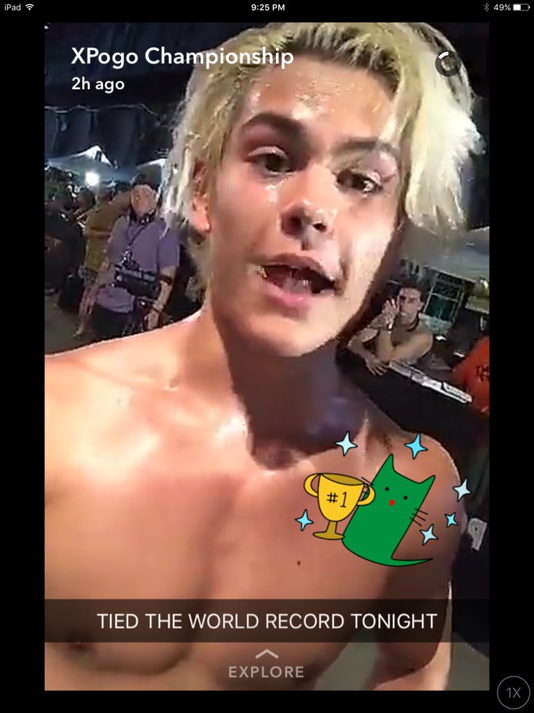 DJ_AlexJordan's tweet photo. Congrats to @JPofficial_ for making it on the Snap Chat Pogo championship channel!! LOL https://t.co/2iYX5ErgXz