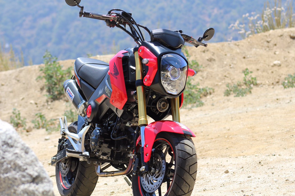 i_fregoso21's tweet photo. Who's ready to ride #hondagrom #gromlife #grom #notstock #zero260 #realslow #funride #littlered #beast https://t.co/ZcWreAEj08