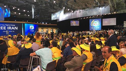Mojahedineng's tweet photo. #Iran #News #paris Grand Rally of the Iranian Resistance with the pledge of ‘regime change’ https://t.co/lvcdBTjOCR https://t.co/Pwabk84PoJ