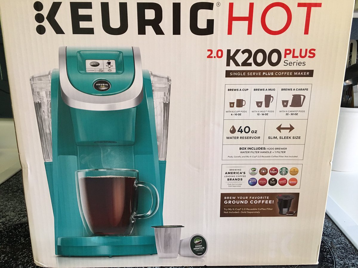 That's what I get for cleaning my Keurig!  A new one!  So excited. #Keurig #coffeeislife