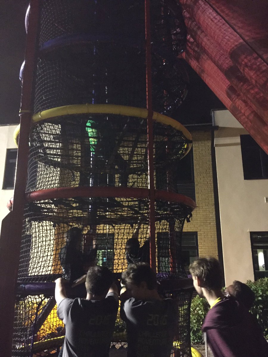 Trying (and failing) to climb the Spider Mountain #gilwell24