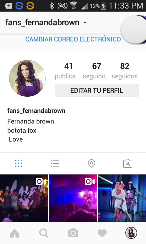 fans_fernandab's tweet photo. Para la gente que no sepa tengo una cuenta en instagram para seguir a nuestra @Fersbrown https://t.co/RpVrx1ftmq