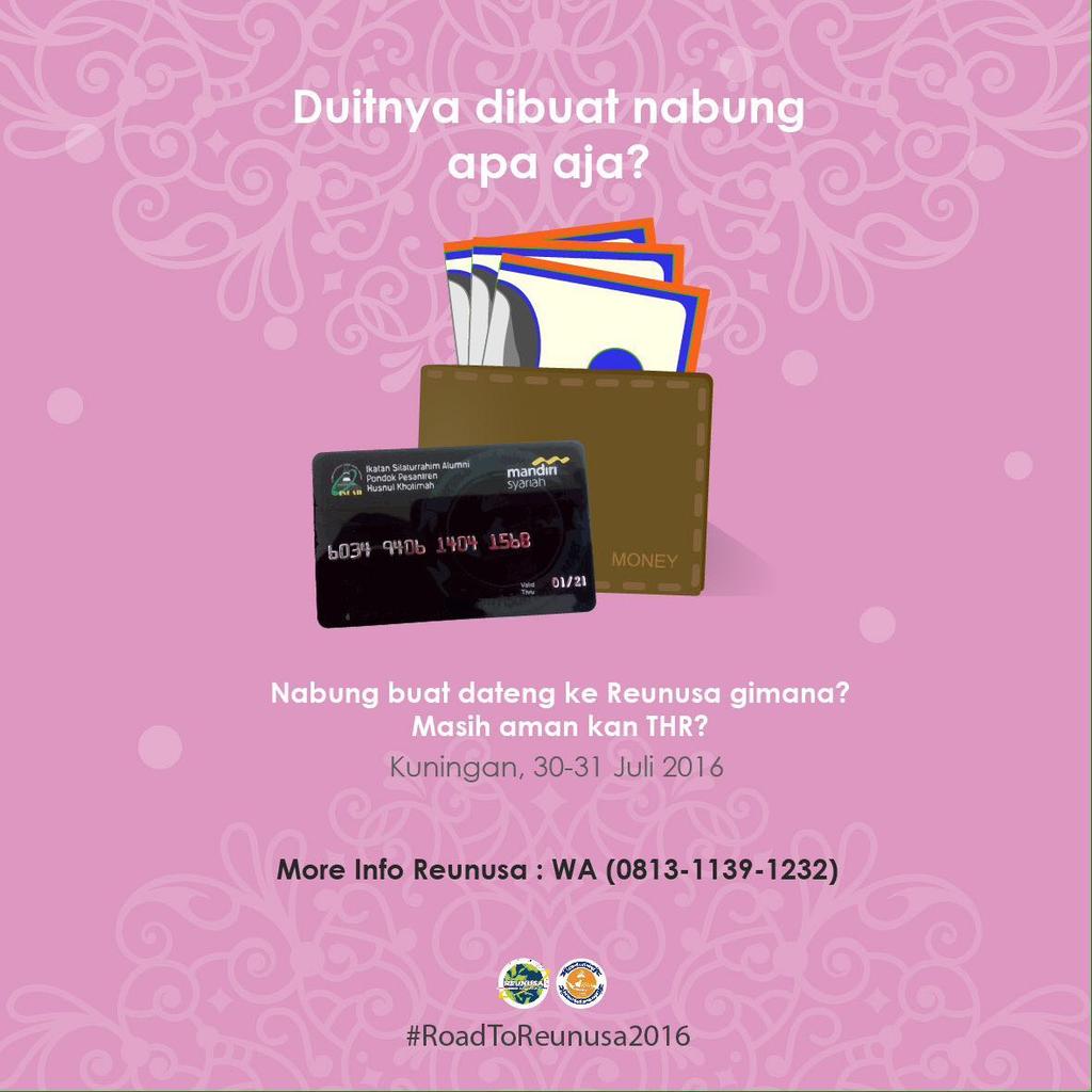 IslahPusat's tweet photo. Sudah daftar di #Reunusa tgl 30-31 Juli ini? Selagi THR-nya masih ada, insy Allah nambah berkah silaturahim. https://t.co/QrzruYMMcr