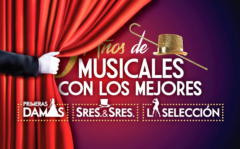 Veras <a href="/primerasdamas/">Primeras Damas</a> Veras <a href="/sresysres/">💫</a> Veras <a href="/LaSeleccionMus/">La Selección Musical</a> Veras #MusicalesconlosMejores 20 y 27 Sept. <a href="/leocifelli/">Leonardo Cifelli</a>