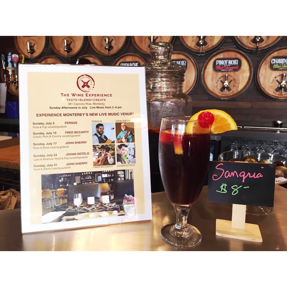 TheWineEx's tweet photo. What pairs perfectly with live music on Sunday afternoons? A nice glass of fruity Sangria, of course. Come join us!! https://t.co/kKQRq6gLGO