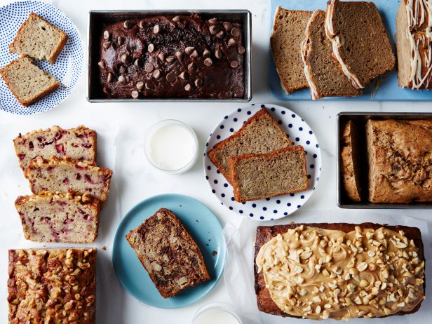 FoodNetwork's tweet photo. Give your favorite banana bread recipe a break and try one of these inventive twists: https://t.co/KSMmu2Kq4w. https://t.co/RtiQWnZAUs