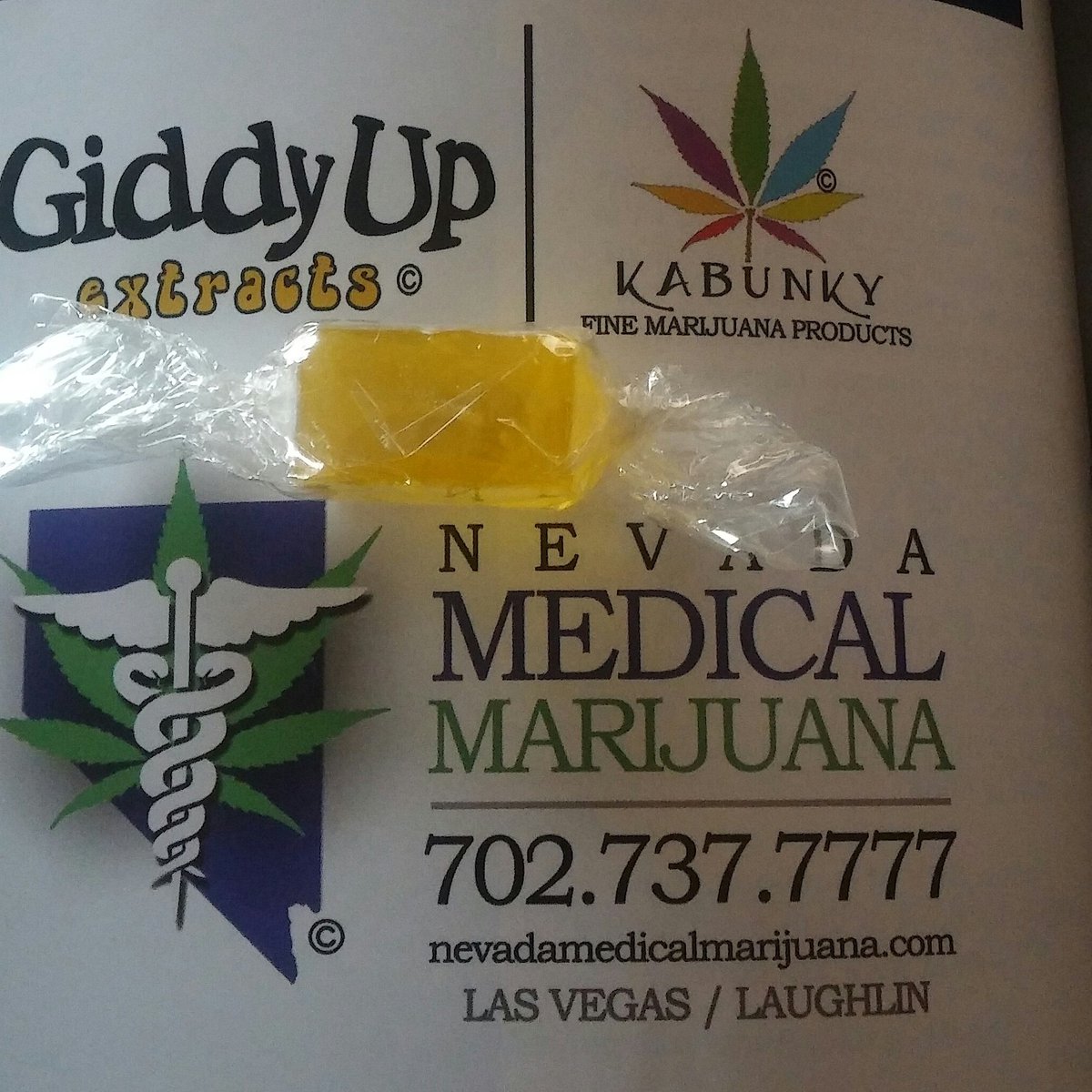 BudBuddyLV's tweet photo. Hard candies from @kabunky &amp; @NevadaMMJ taste great &amp; make you feel great @GiddyupE @702VCM #lasvegas #mmj #sincity https://t.co/TRrN31Aiso