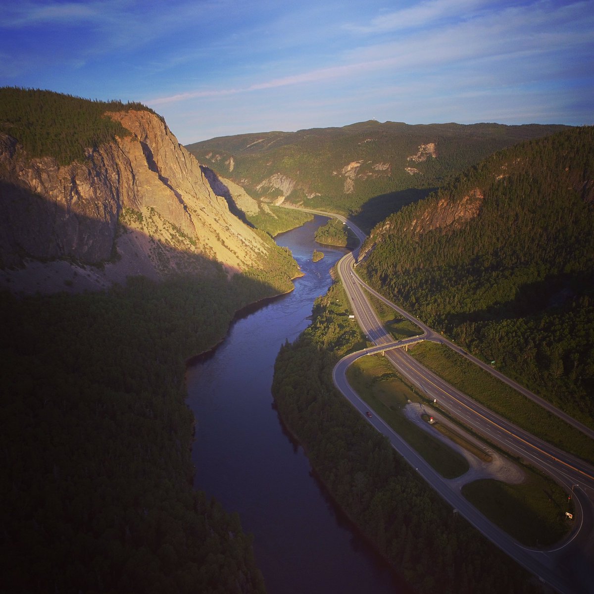 KodyGardner1's tweet image. Sun going down over the Humber Valley tonight #cornerbrook