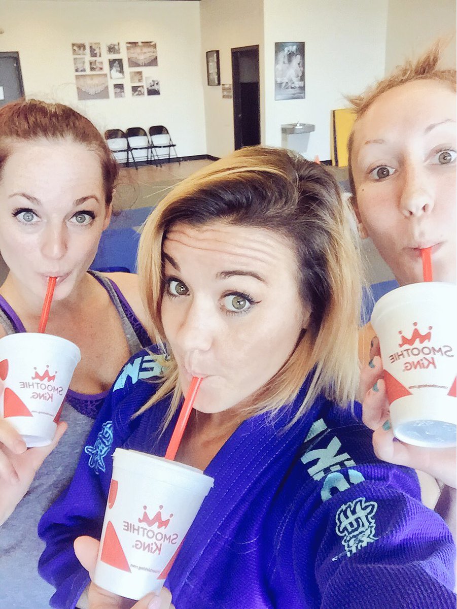 Nothing better than jiujitsu and smoothies! Thanks <a href="/smoothiekingstc/">Smoothie King StC</a> for helping us replenish after hard training!