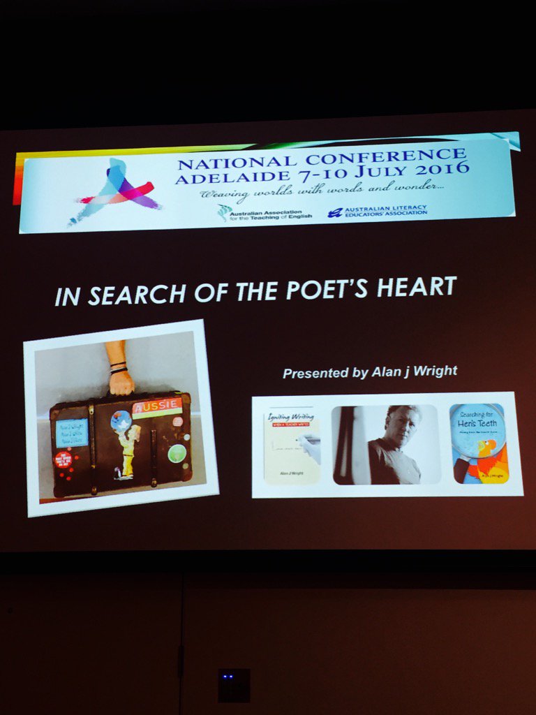 alwriting's tweet photo. Now, I just need an audience to share with...#englit2016 #aleaconf2016 https://t.co/0iAYY0yruV