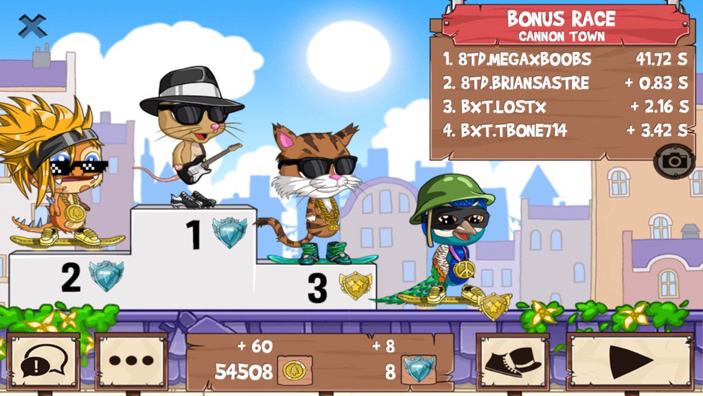 Briansastre's tweet photo. Having a blast @ #funrun2 #MegaXB00bs #LOSTX #tbone714 https://t.co/Y395GdXAp3