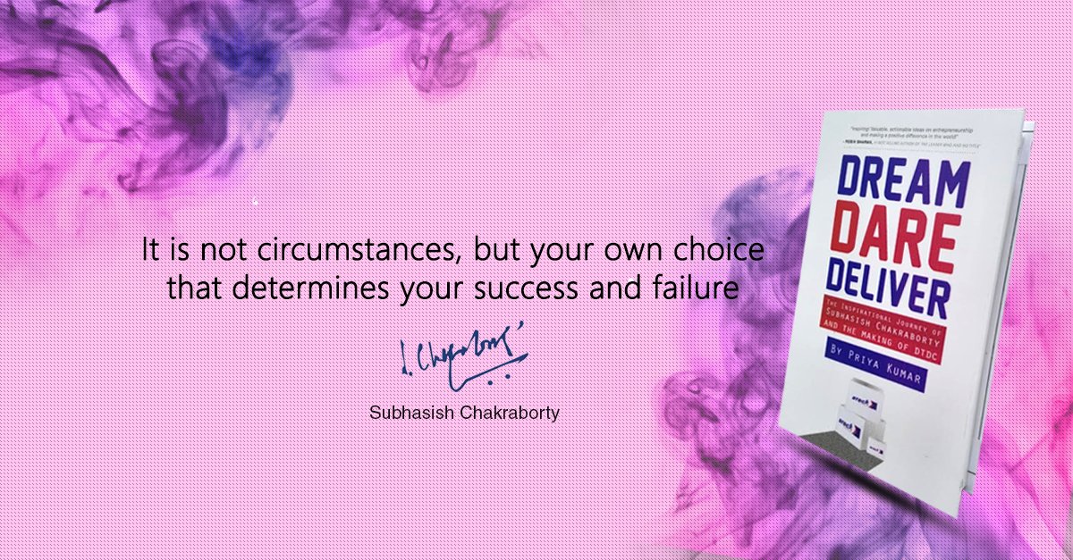 Don't be a victim of circumstances. Let your choices define your way of life.