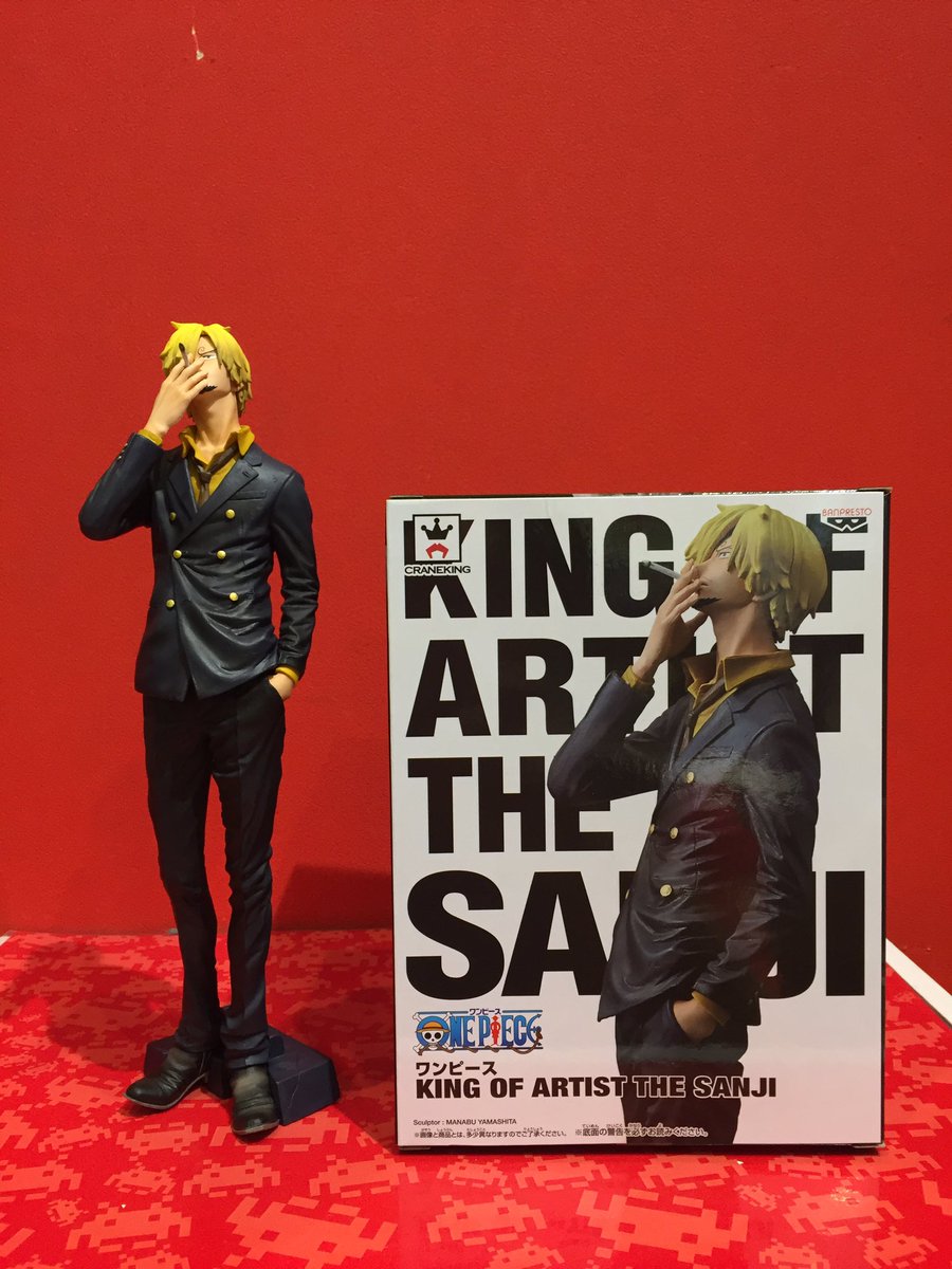 タイトーステーションアリオ蘇我店 Pa Twitter プライズ 新景品 ワンピース キングオブアーティスト Sanji 哀愁ただようこのたたずまい クオリティも高くとてもオススメです 是非ご獲得しにご来店くださいませ ワンピース サンジ